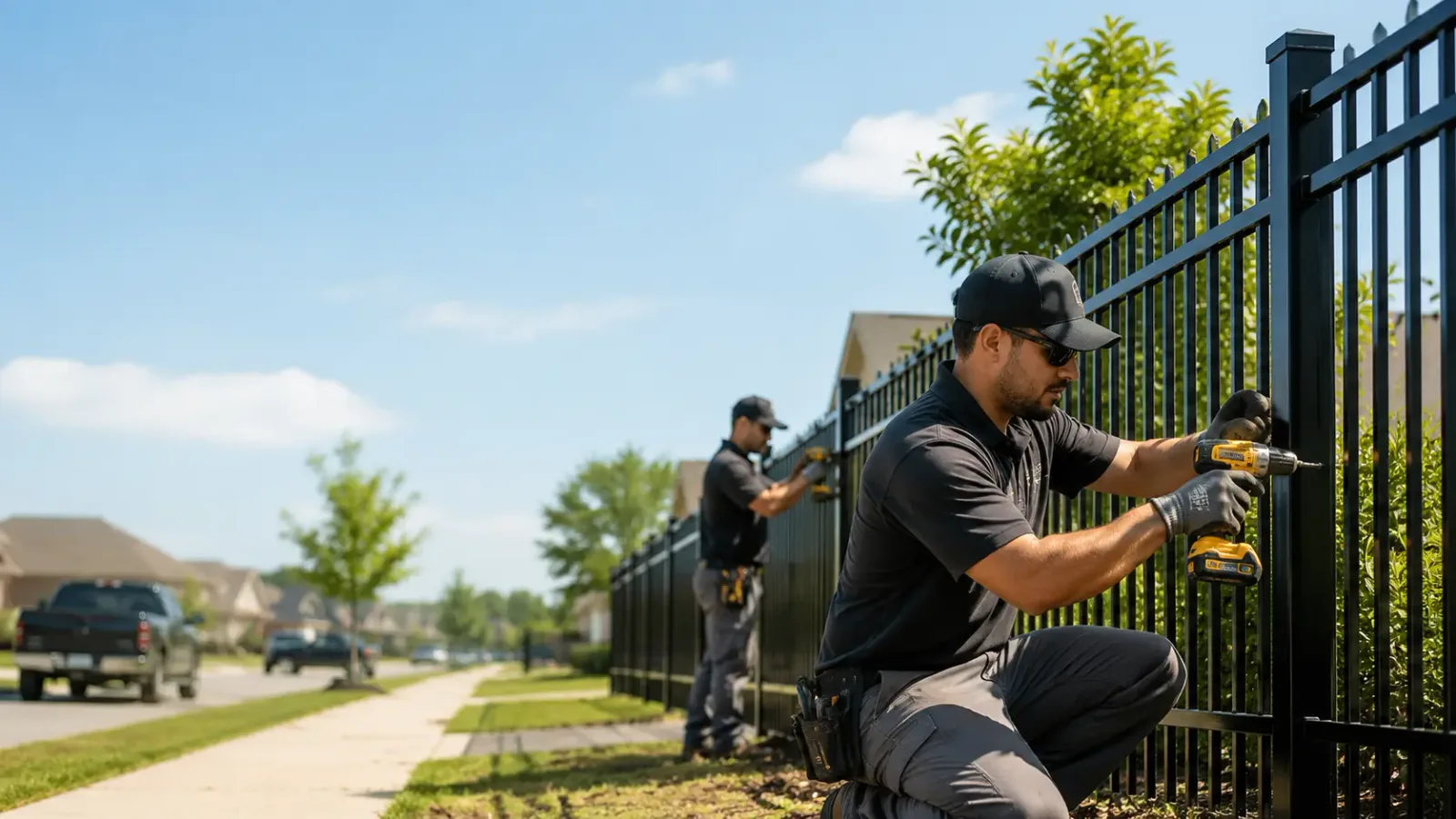 Metal Fence Installation in Lawrenceburg, KY